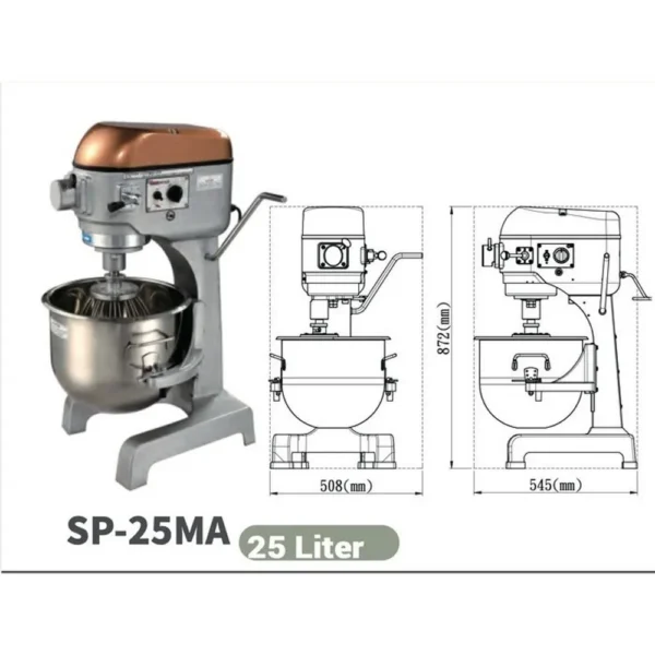 Spar 25 Liters Planetary Mixer SP-25MA - Image 2